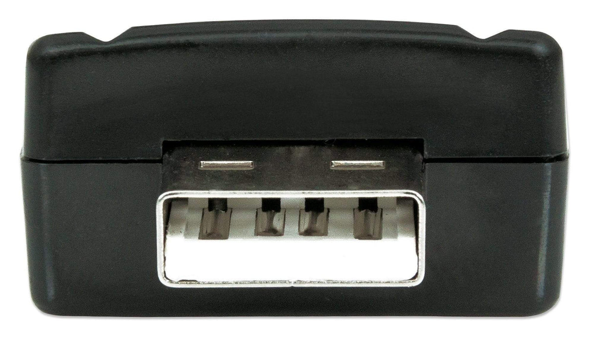 Manhattan USB-A Sound Adapter, USB-A to 3.5mm Mic-in and Audio-Out Ports