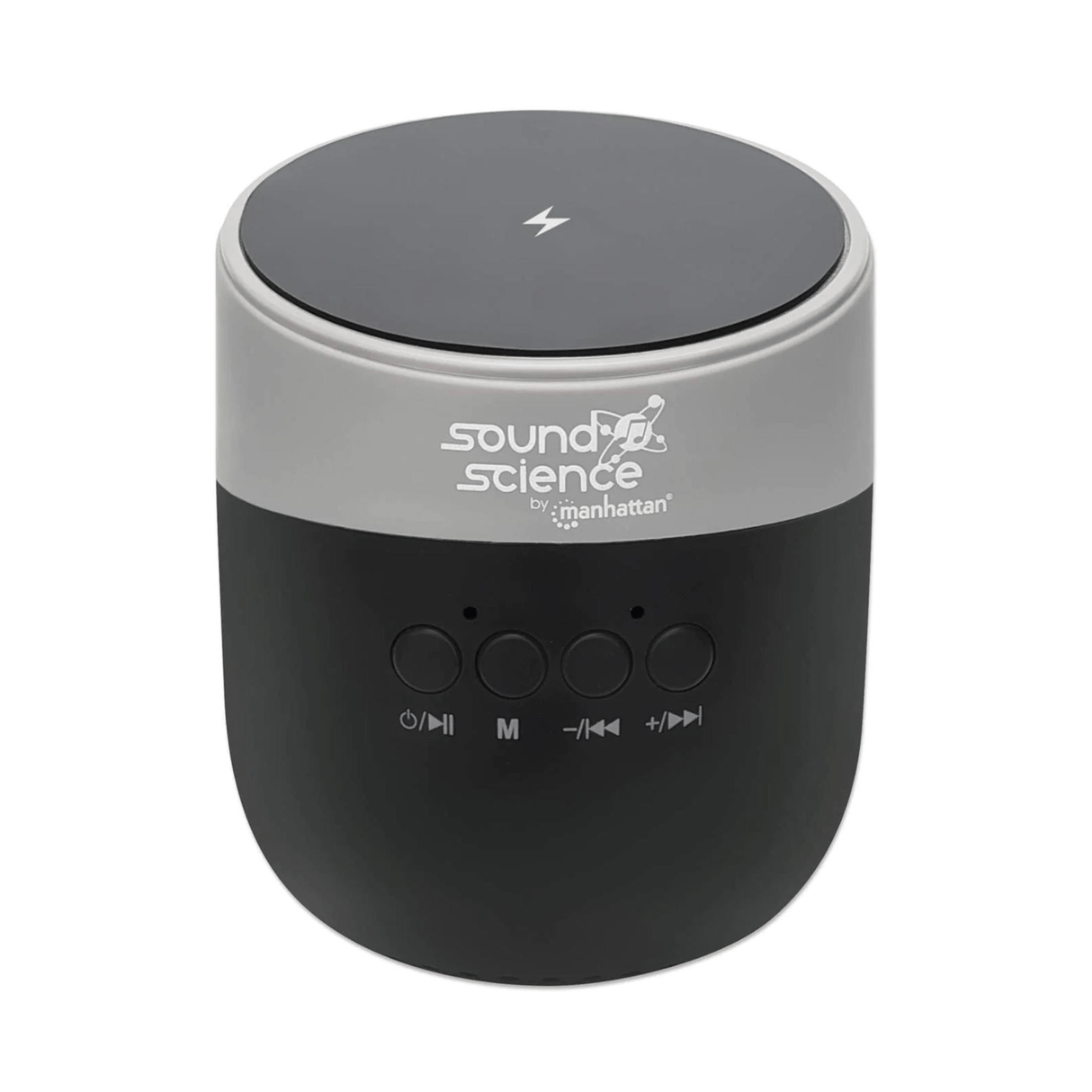 Manhattan Metallic Bluetooth Speaker with Wireless Charging Pad 165051