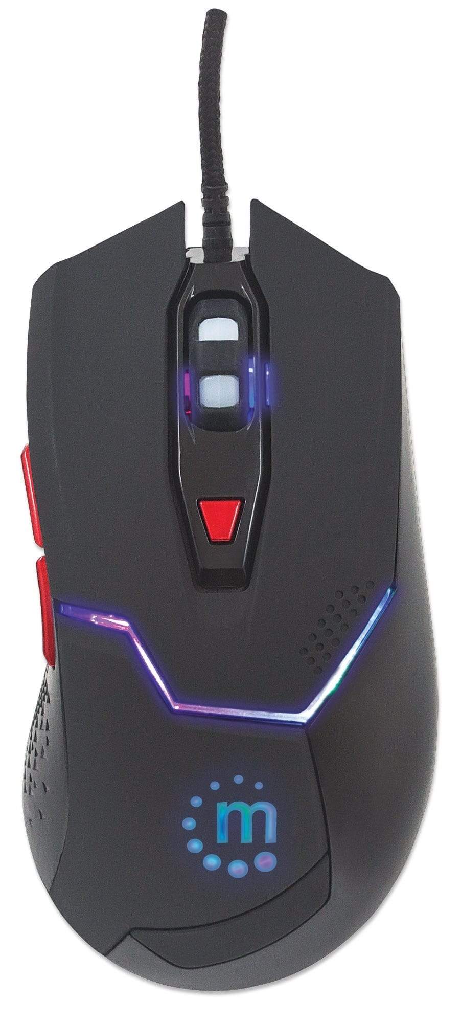 Manhattan Wired Optical Gaming Mouse with LEDs 176071