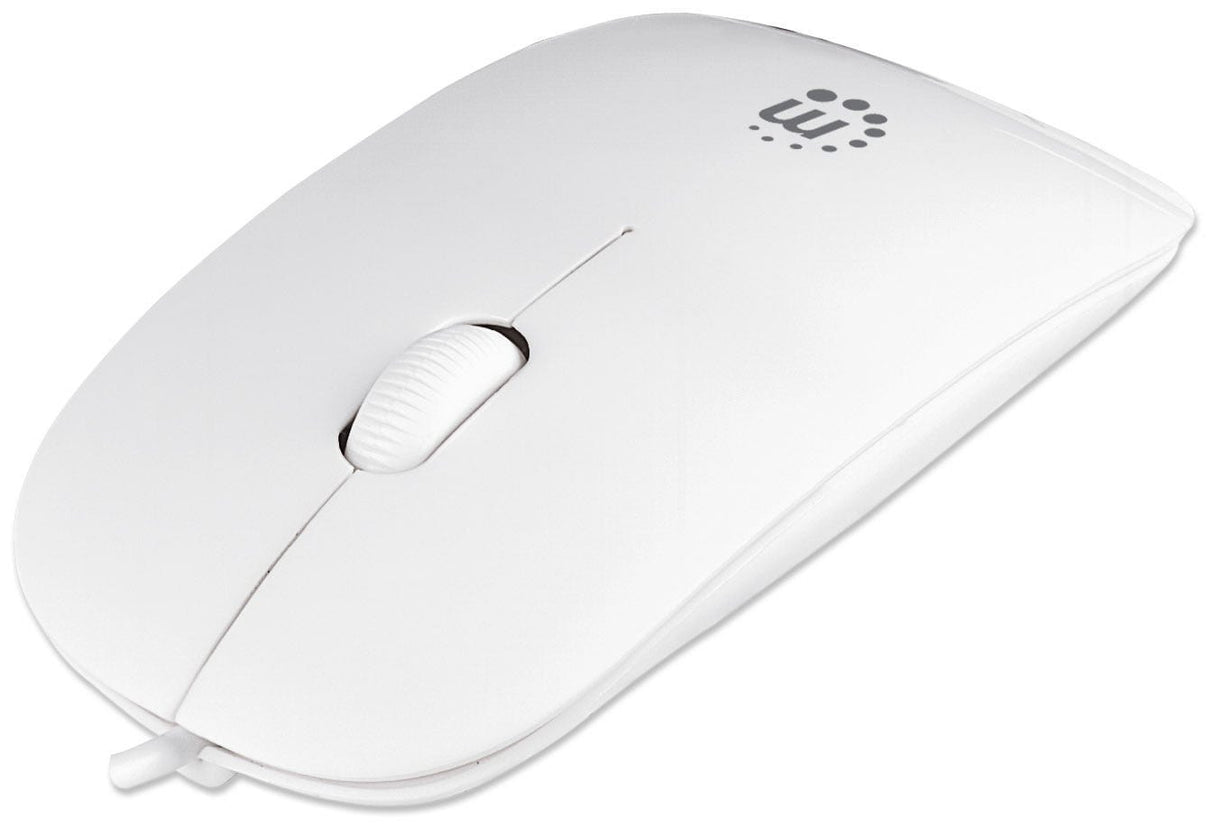 Manhattan Silhouette Optical Mouse White 177627