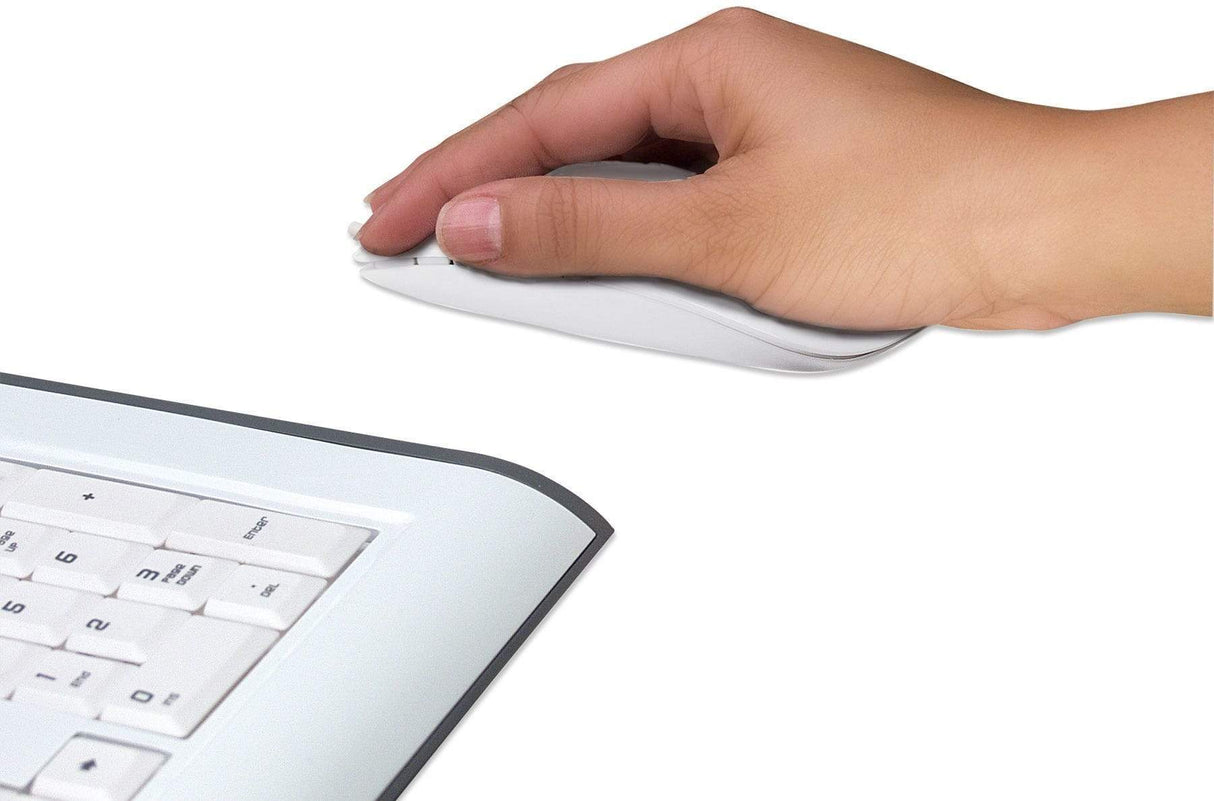 Manhattan Silhouette Optical Mouse White 177627