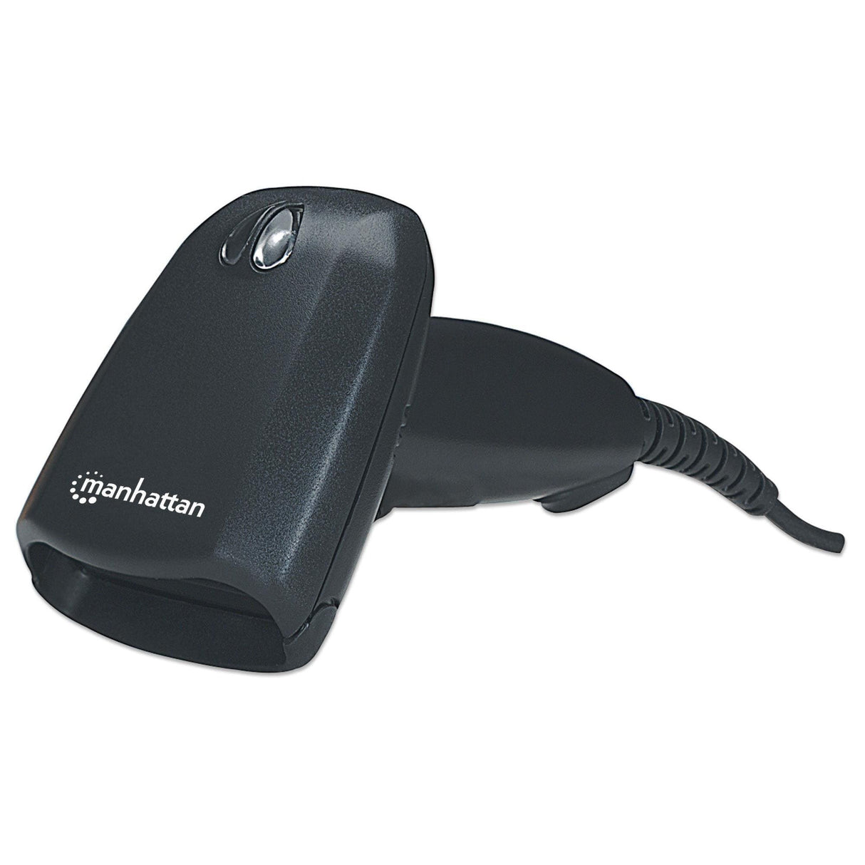 Manhattan 1.5m Long Range CCD Handheld Barcode Scanner USB 500mm Scan Depth 177672