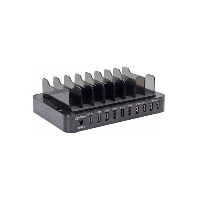 Manhattan 10-Port USB Charging Station 180009