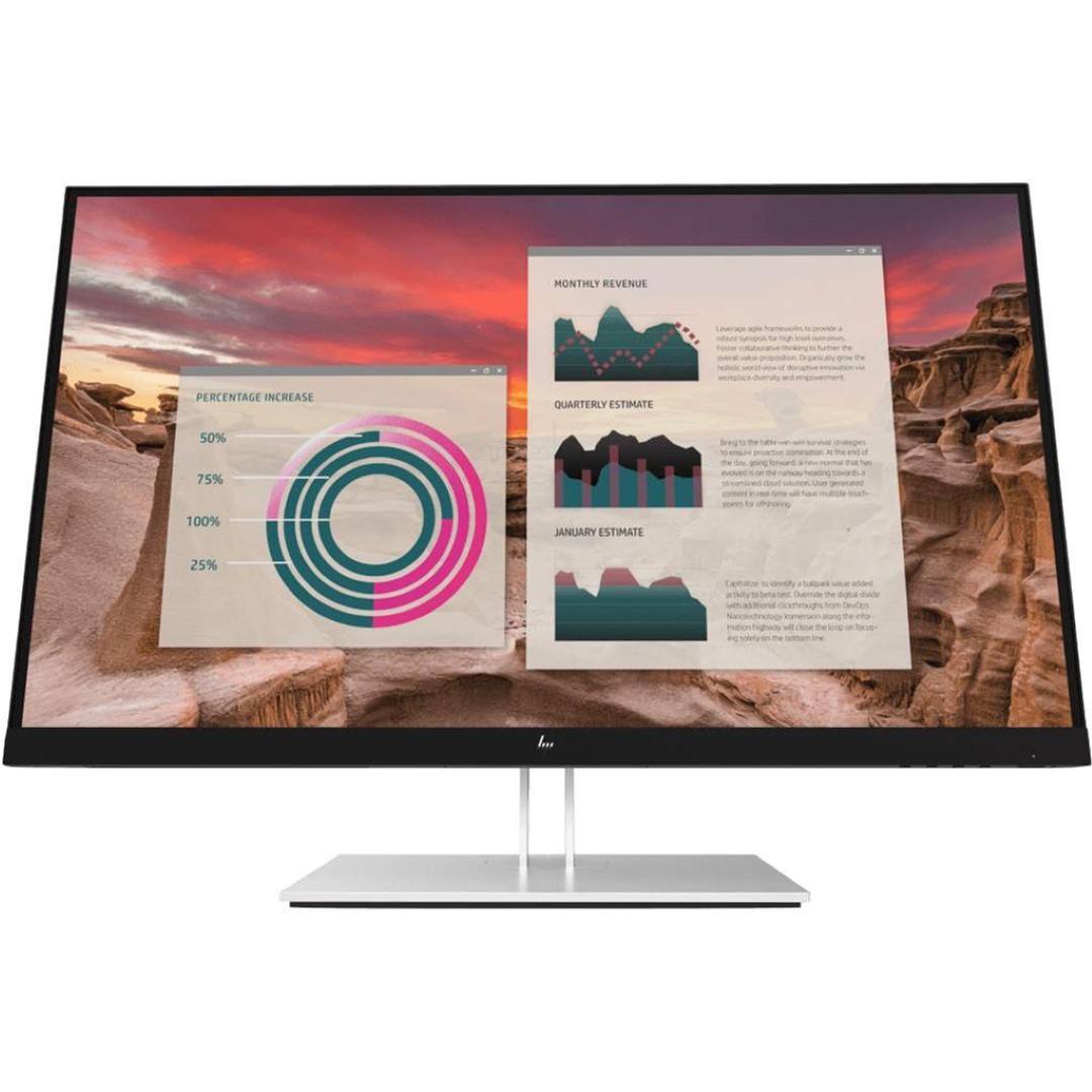HP E27u G4 27-inch 2560 x 1440p QHD 16:9 60hz 5ms IPS Monitor 189T3AA