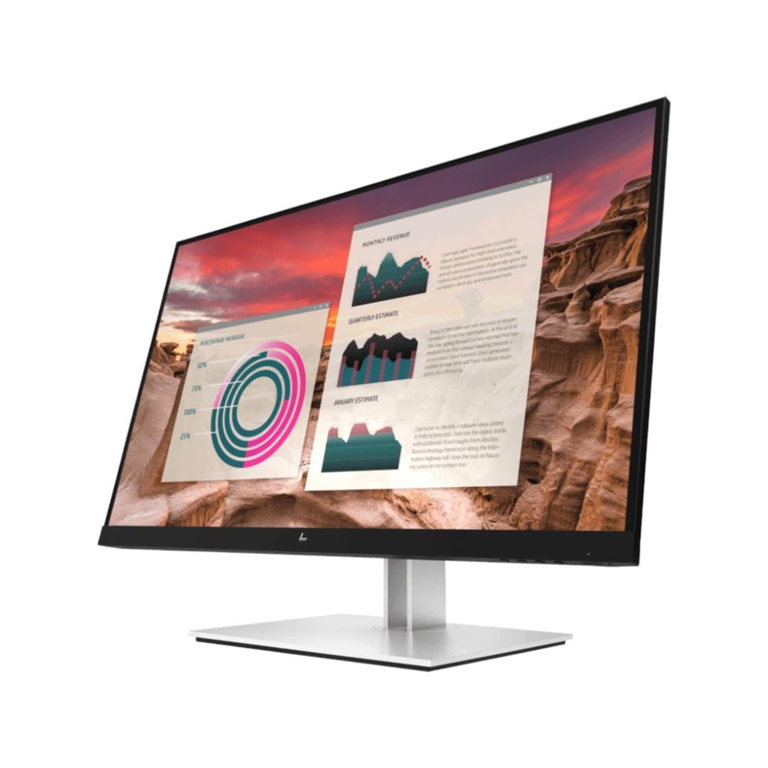 HP E27u G4 27-inch 2560 x 1440p QHD 16:9 60hz 5ms IPS Monitor 189T3AA