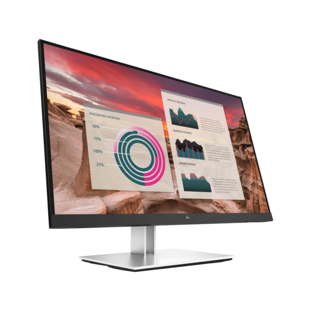 HP E27u G4 27-inch 2560 x 1440p QHD 16:9 60hz 5ms IPS Monitor 189T3AA