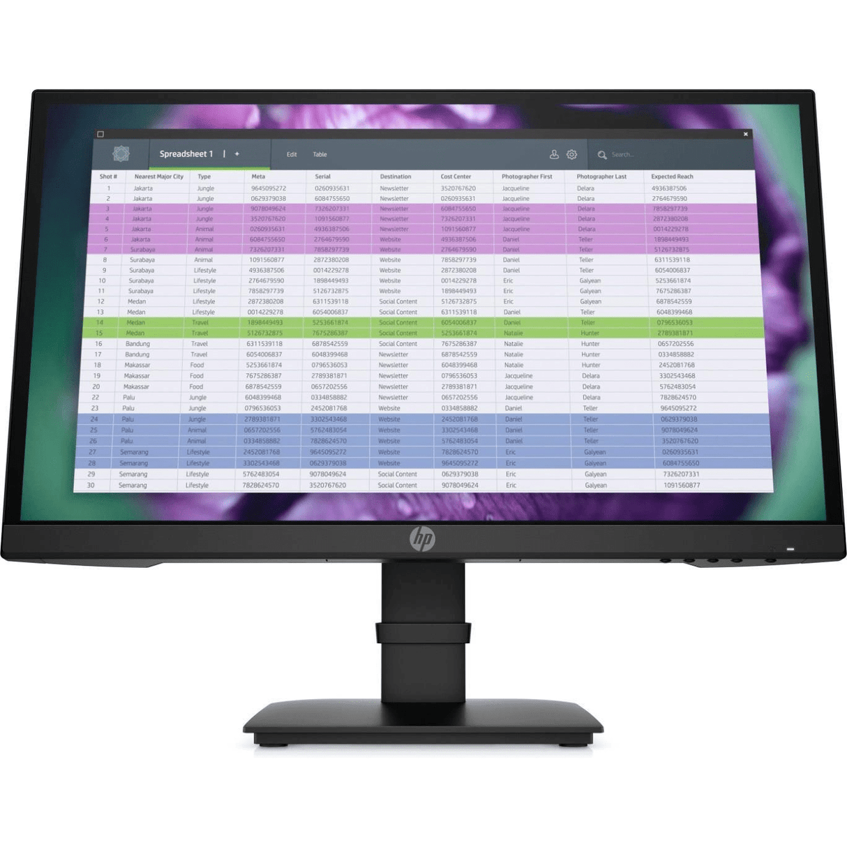 HP P22 G4 21.5-inch 1920 x 1080p FHD 16:9 75hz 5ms IPS Monitor 1A7E4AA
