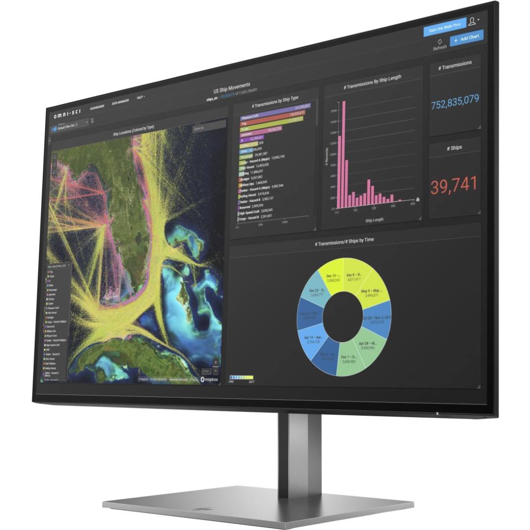 HP Z27k G3 27-inch 3840 x 2160p 4K UHD 16:9 60Hz 5ms IPS LED Monitor 1B9T0AA