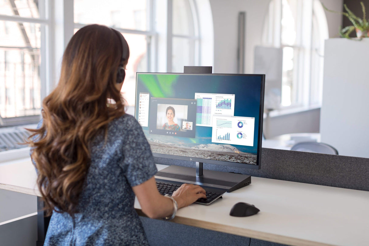 HP Wireless Premium Mouse RF Wireless Laser 1200dpi Ambidextrous 1JR31AA