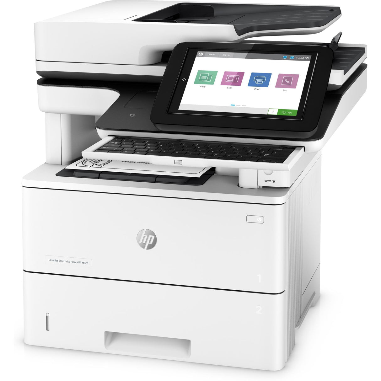 HP LaserJet Enterprise Flow M528z A4 Multifunction Mono Laser Home & Office Printer 1PV67A