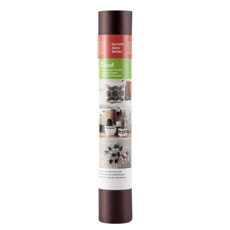 Cricut Faux Leather Pebbled 30x61cm 1-sheet Brown 2003562
