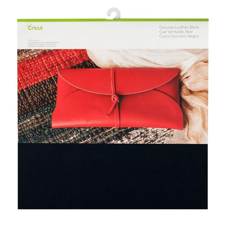 Cricut Genuine Leather 30x30cm 1-sheet Cranberry 2004017