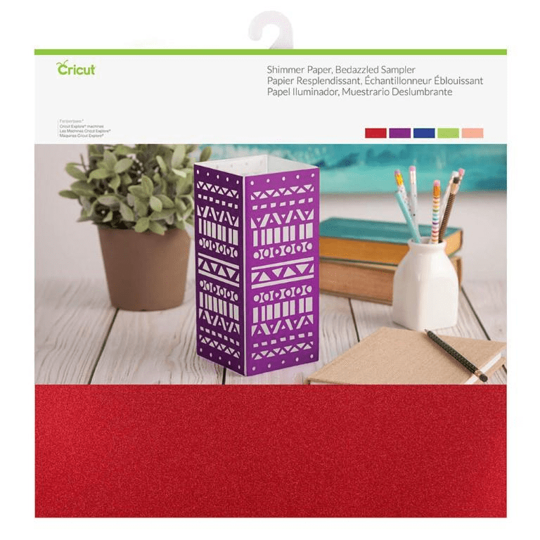 Cricut Shimmer Paper Sampler 30x30cm 10-pack Bedazzled 2004050