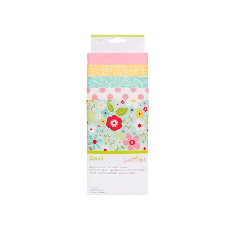 Cricut Designer Fabric Sampler 30x66cm 5-sheet Garden Girl 2004216