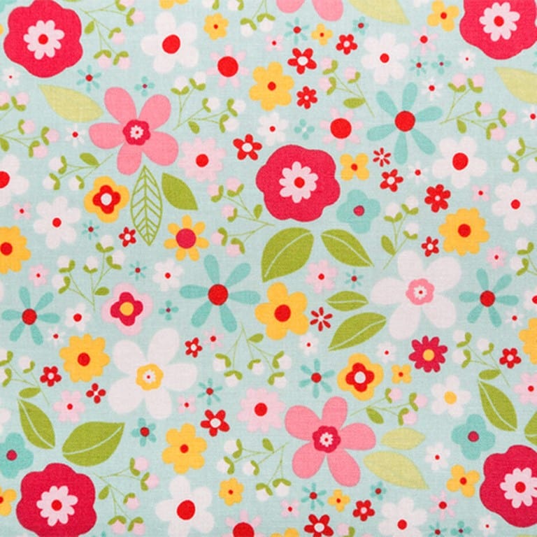 Cricut Designer Fabric Sampler 30x66cm 5-sheet Garden Girl 2004216