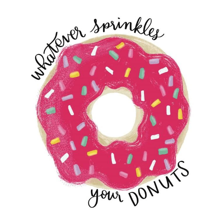 Cricut Iron-On Designs 1-sheet Large Sprinkles Your Donut 2004828