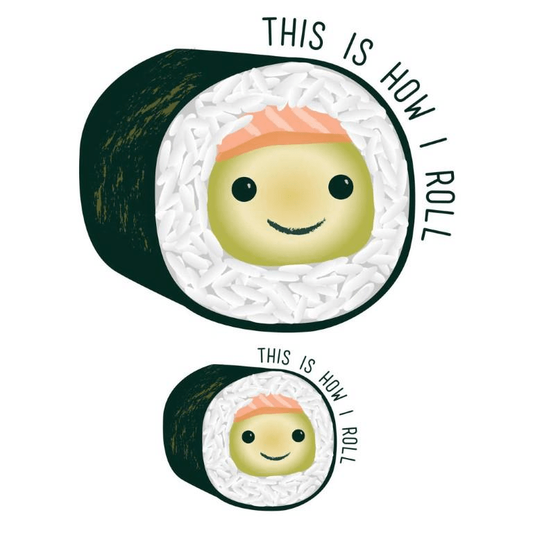 Cricut Iron-On Designs 1-sheet Large Sushi 2004985