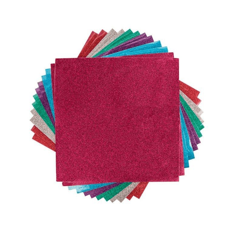 Cricut Glitter Iron-on 30x30cm 12-pack Bejeweled 2005383