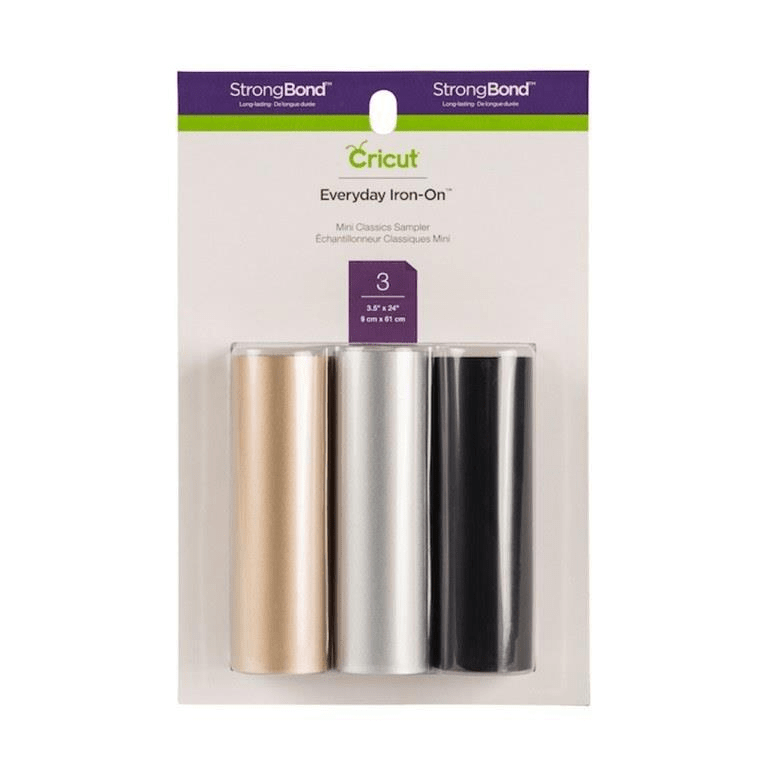 Cricut Everyday Iron-On Mini Sampler 94x61cm 3-sheets 2006226