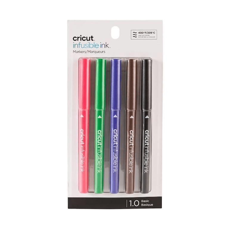 Cricut 5-pack Infusible Ink Medium Point Pen Set For Explore/Maker Basics 2006256
