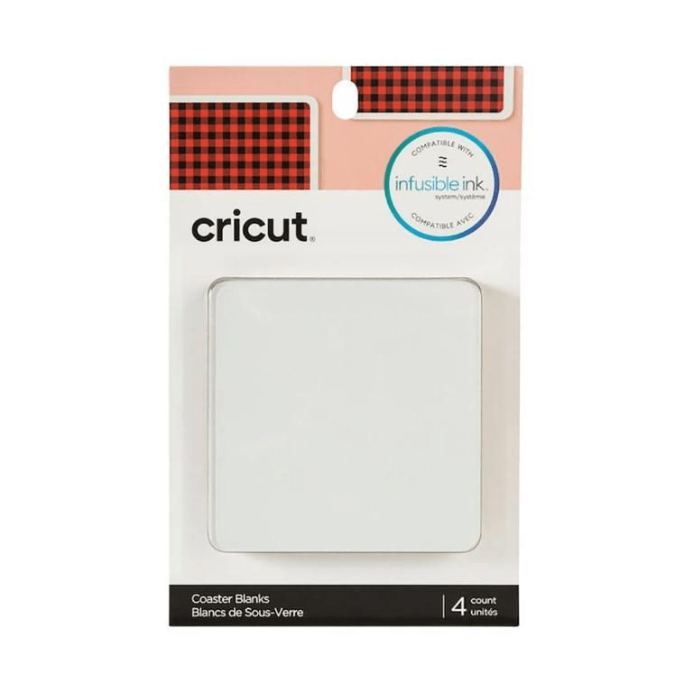 Cricut 4-Pack Aluminium Coasters 9.5x9.5cm 2006581