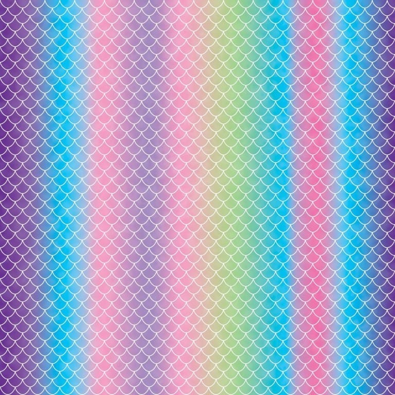 Cricut 4-Pack Infusible Ink Transfer Sheets Mermaid Rainbow 2006768