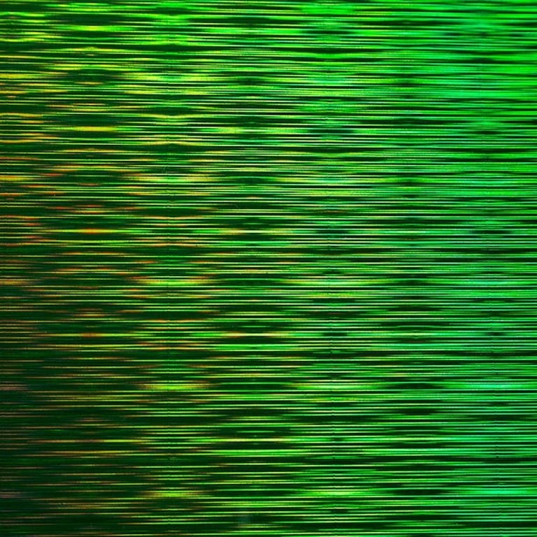 Cricut Premium Holographic threads Vinyl Permanent 30.5x122cm True Green 2006967