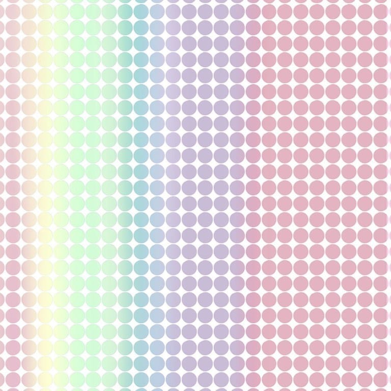 Cricut Holographic Iron-on 30x61cm 1-sheet Mosaic Circles Seaglass 2006990