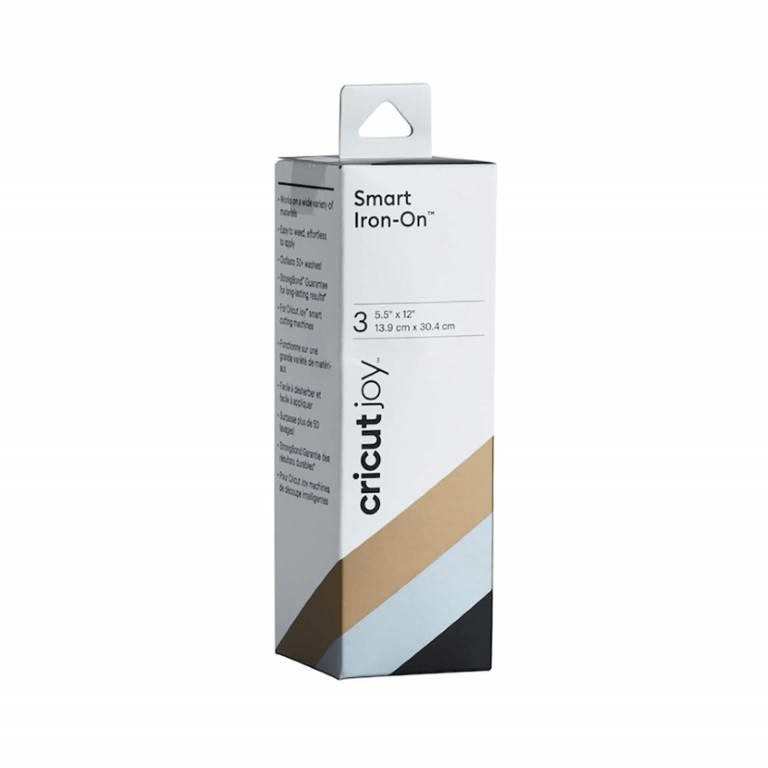 Cricut Joy Smart Iron-On Vinyl 13.9x30cm 3-sheet Sampler Classics 2007219
