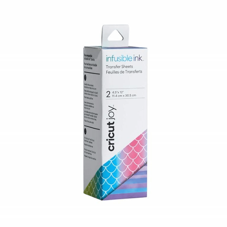 Cricut Joy 2-Pack Infusible Ink Transfer Sheets Mermaid Rainbow 2007379