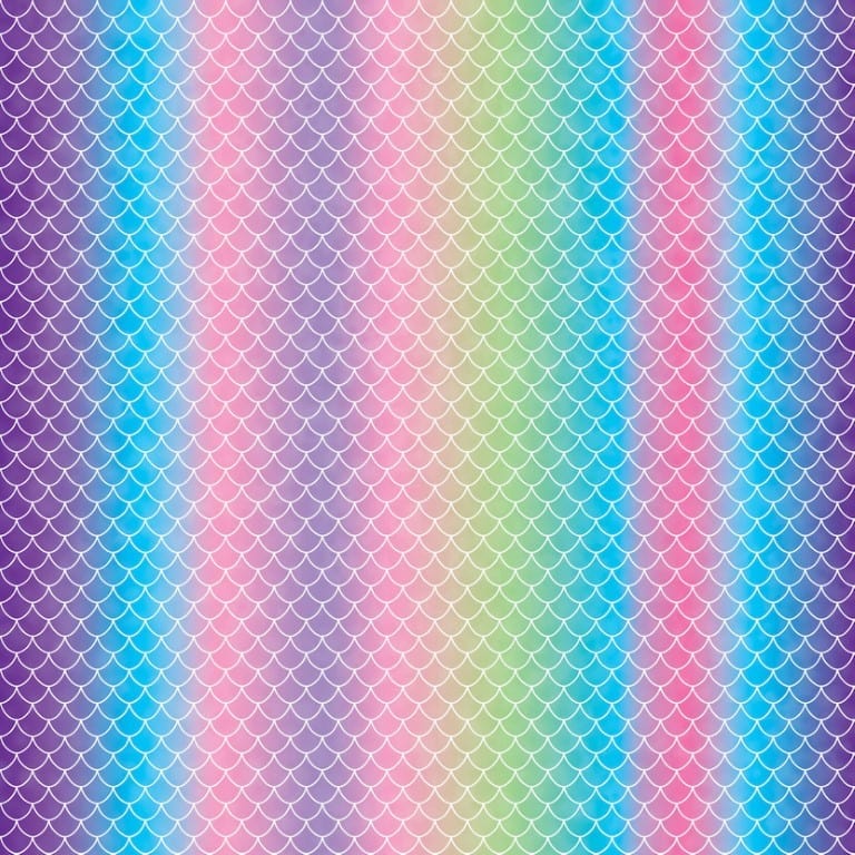 Cricut Joy 2-Pack Infusible Ink Transfer Sheets Mermaid Rainbow 2007379