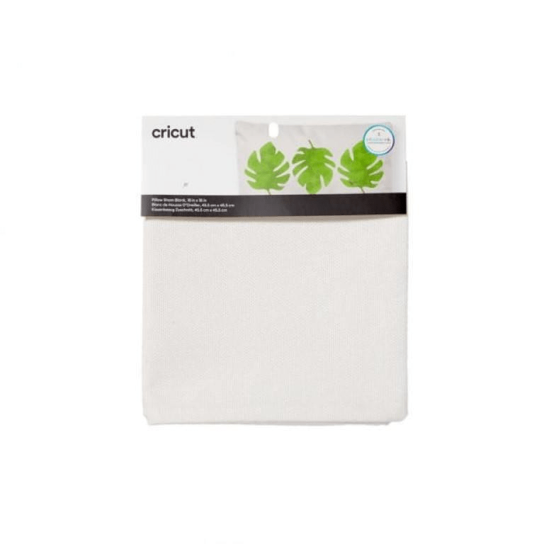Cricut Blank Textured Pillow Case 45.7x45.7cm Cream 2007484