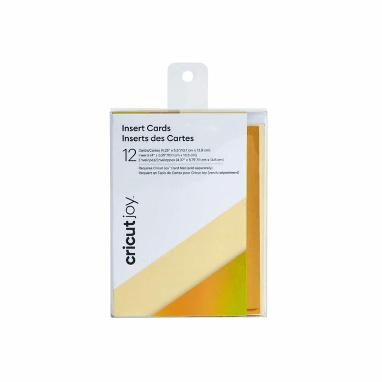 Cricut Joy 12-pack Insert Cards Holographic Cream 2008044