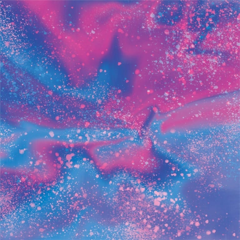 Cricut 2-pack Infusible Ink Pattern Sheet 11.4x30cm Purple Watercolour Splash 2008890