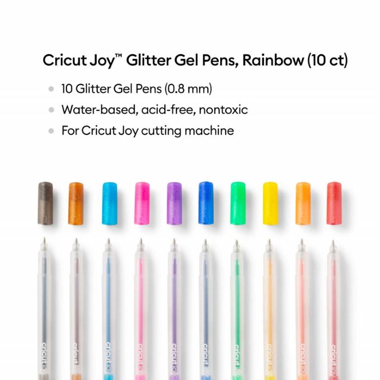 Cricut Joy 10-pack Glitter Gel Rainbow Pen Set 2009964