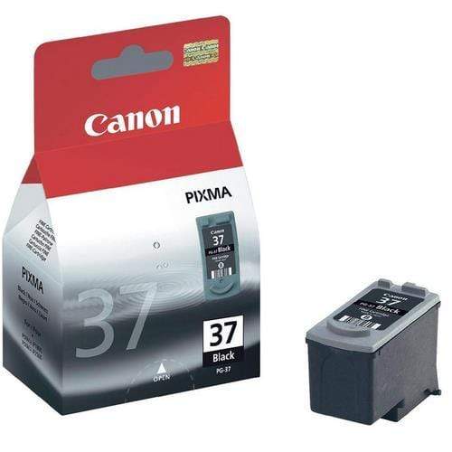 Canon PG-37 Black Printer Ink Cartridge Original 2145B005 Single-pack