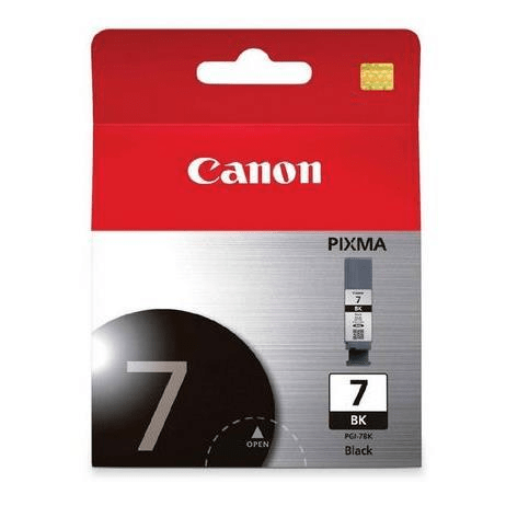 Canon PGI-7BK Black Printer Ink Cartridge Original 2444B001 Single-pack