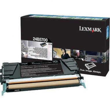 Lexmark 24B5700 Black Toner Cartridge 12,000 pages Original Single-pack