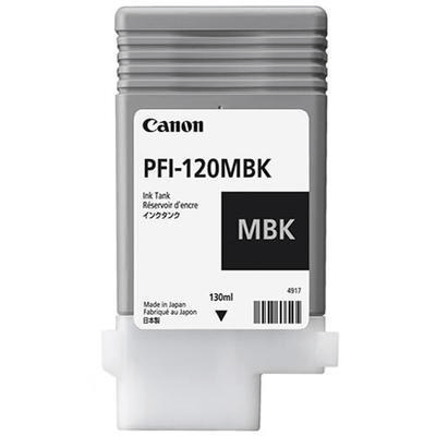 Canon PFI-120MBK Matte Black Printer Ink Cartridge Original 2884C001 Single-pack