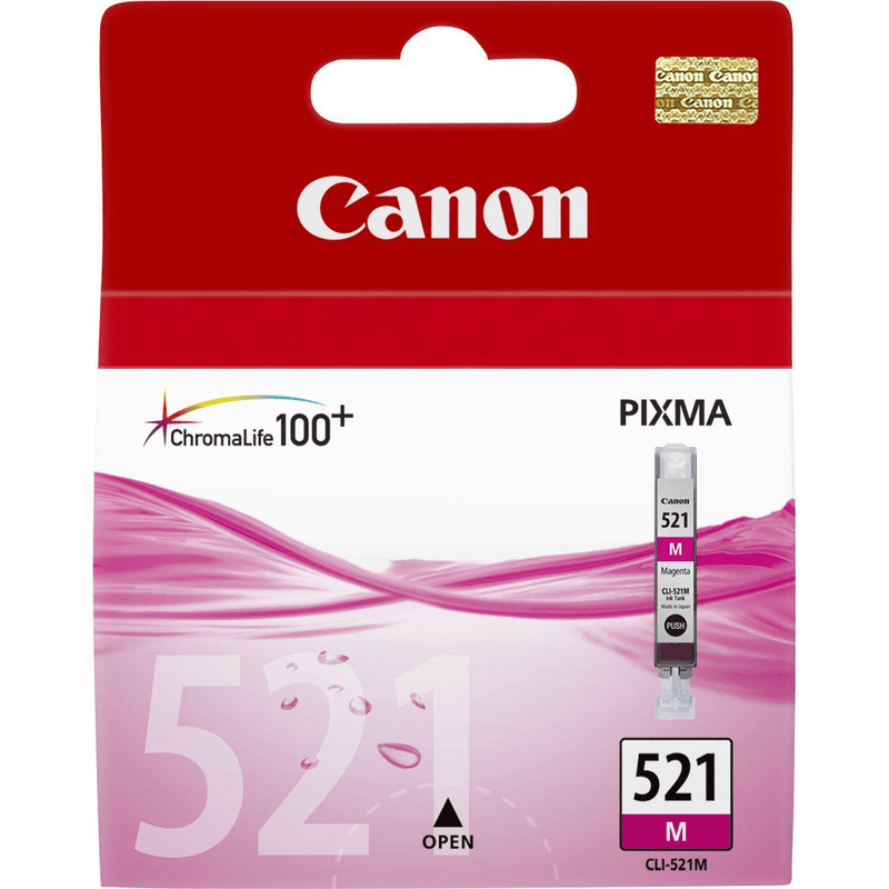 Canon CLI-521 Magenta Printer Ink Cartridge Original 2935B001 Single-pack