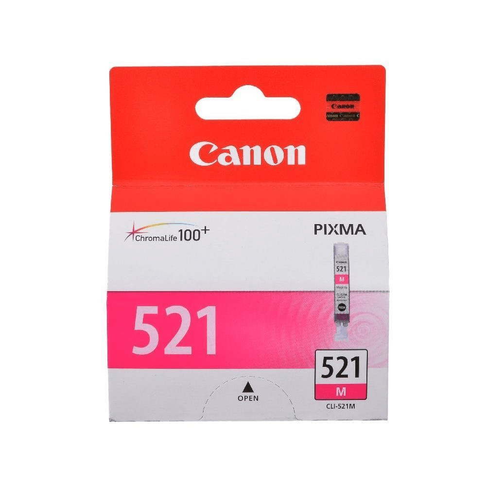 Canon CLI-521M Magenta Printer Ink Cartridge Original 2935B004 Single-pack