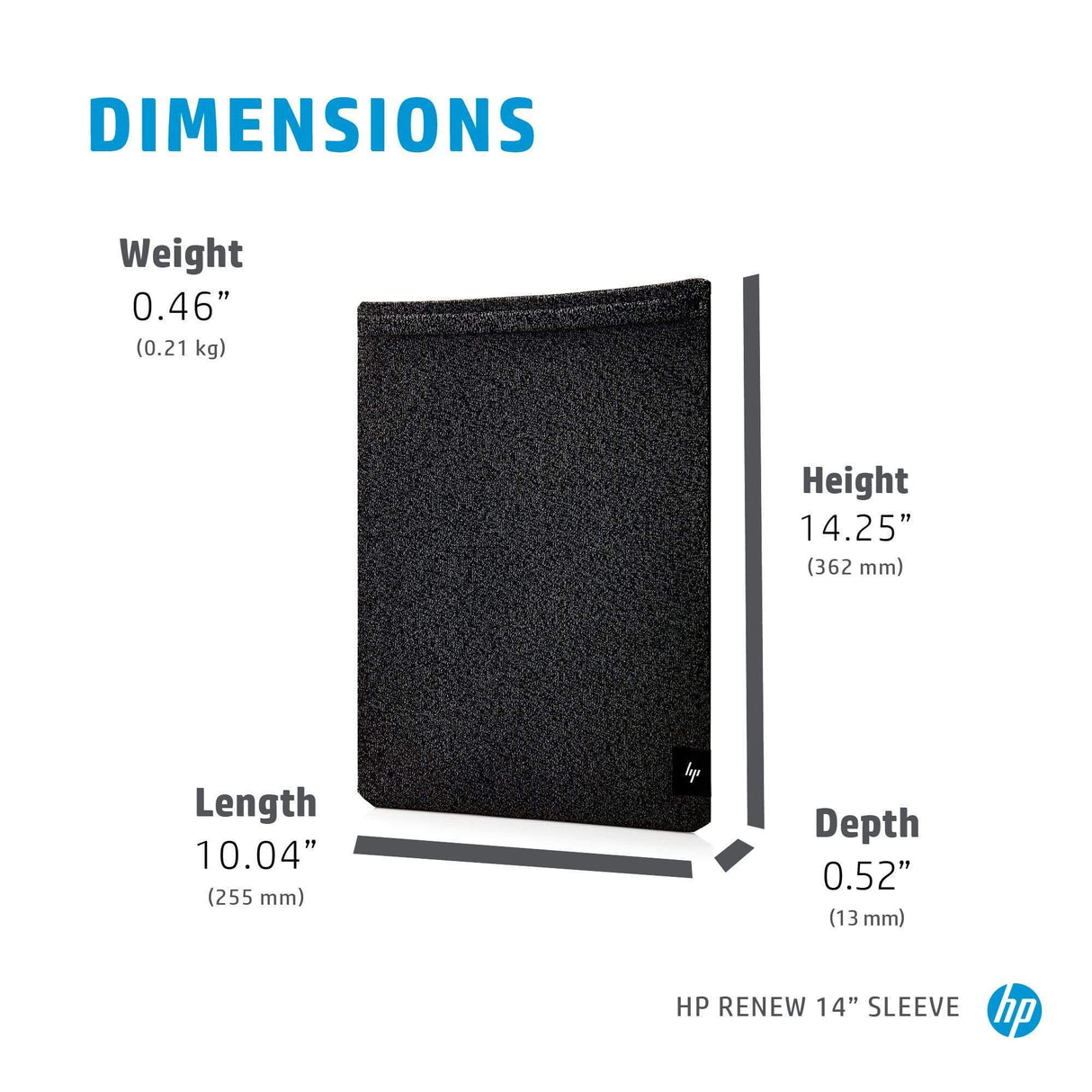HP Renew 14-inch Notebook Sleeve 2E6V0AA