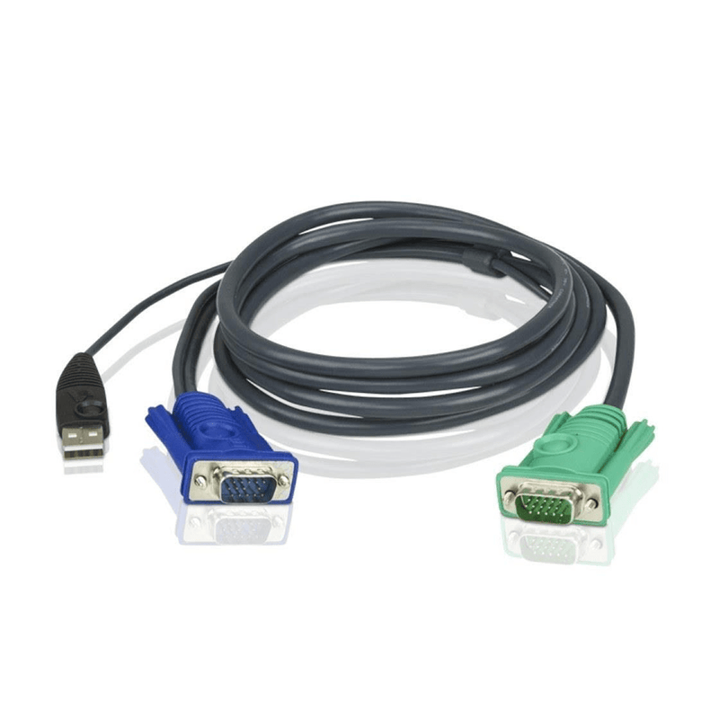 ATEN 2L-5202U USB KVM Cable with 3 in 1 SPHD 1.8m