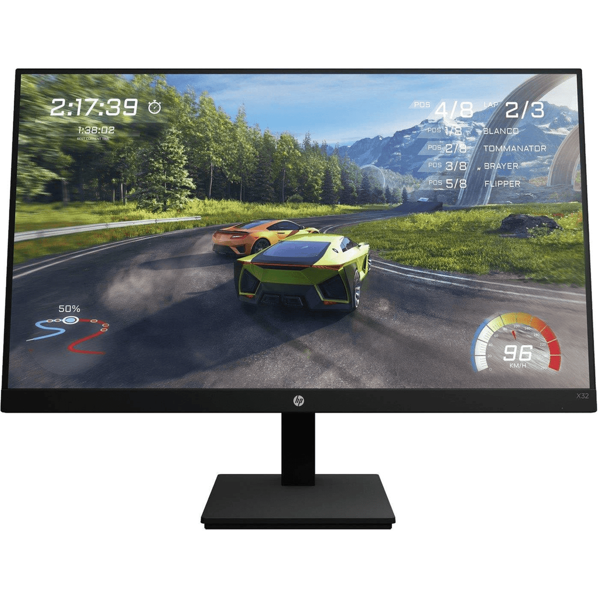 HP X32 31.5-inch 2560 x 1440p QHD 16:9 165hz 1ms AMD FreeSync IPS Gaming Monitor 2V7V4AA