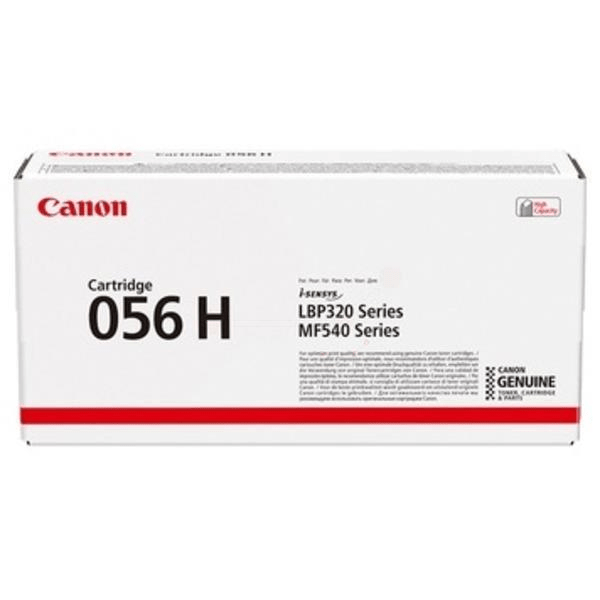 Canon 056H Black Toner Cartridge 21,000 Pages Original 3008C002 Single-pack