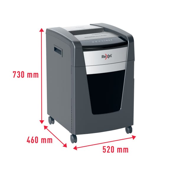 Rexel Momentum Extra P420+ Jam Free Cross Cut Paper P4 Shredder 301074