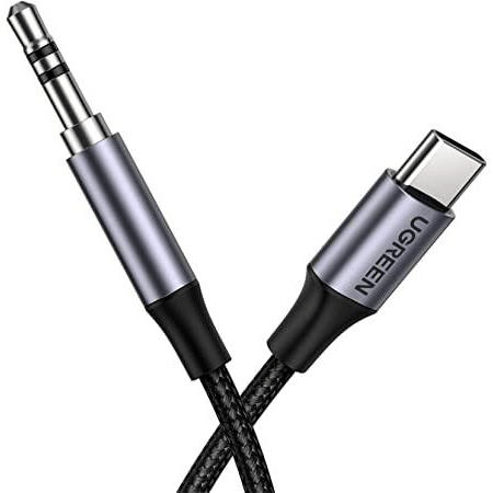 Ugreen 3.5mm USB Type-C Audio Cable Black, Silver 30633