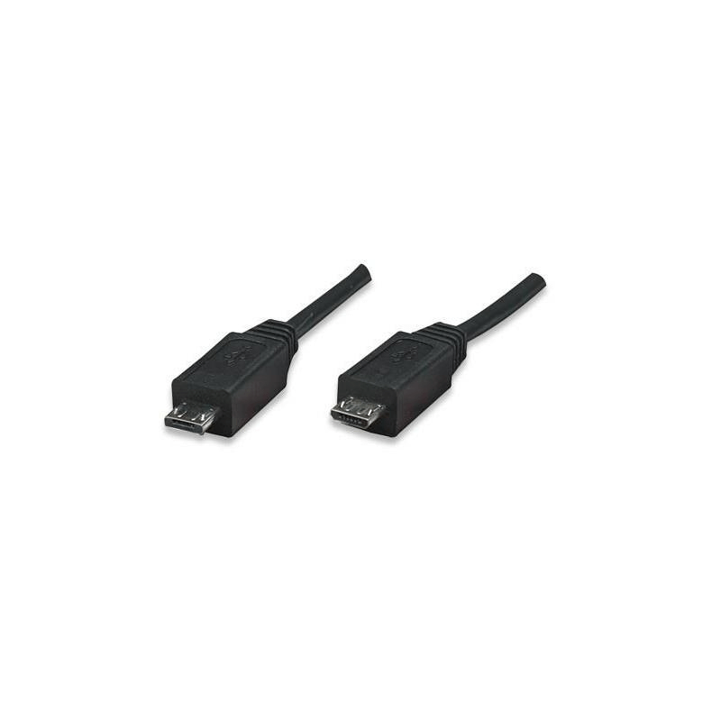 Manhattan 307437 Micro USB Micro B to USB Micro A Cable