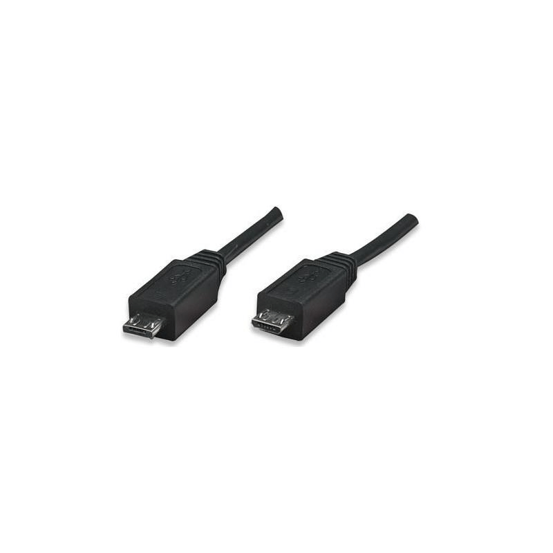 Manhattan 307444 1.8m Micro-USB B to Micro-USB A Cable