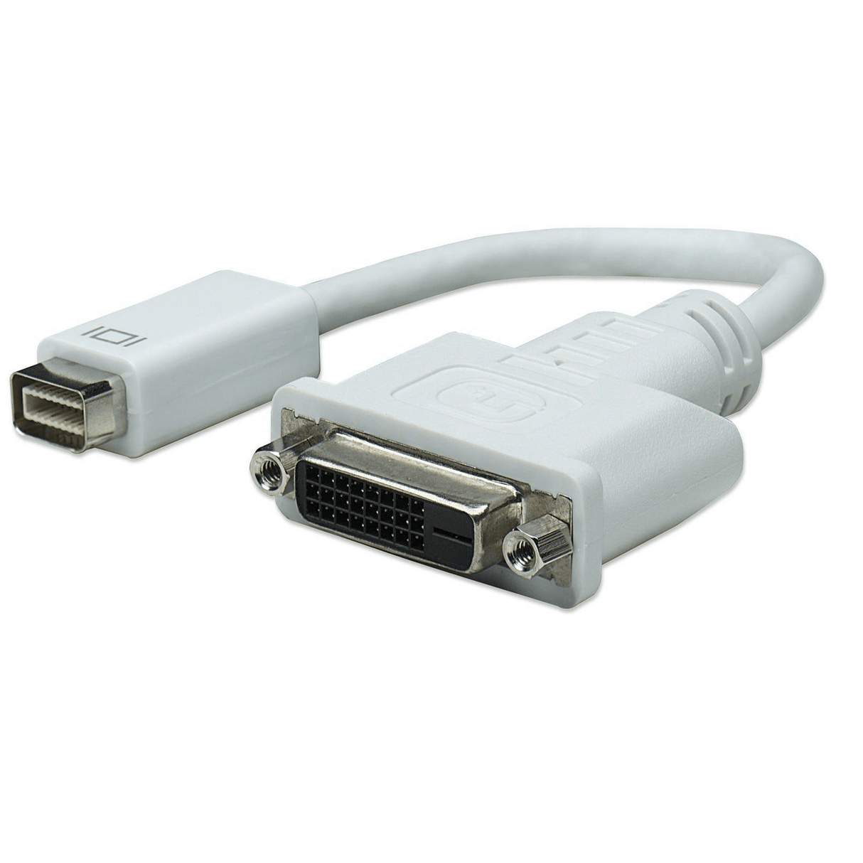 Manhattan 20cm Video Cable Adapter Mini-DVI DVI-D Grey 308496